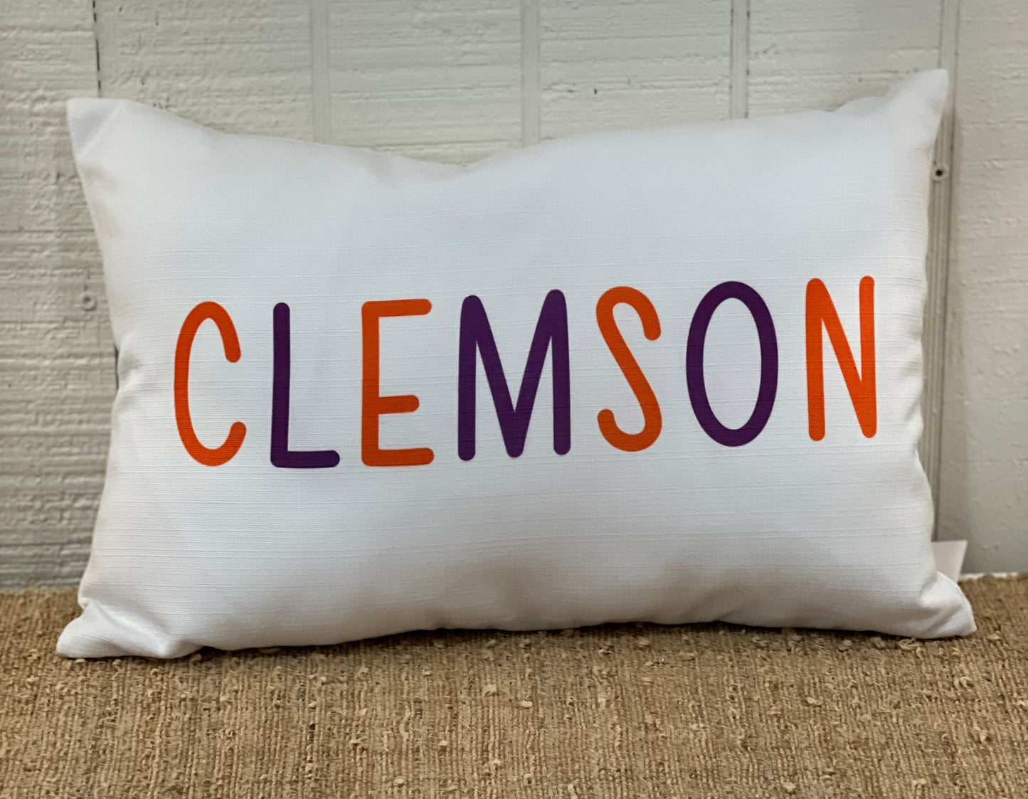 Clemson Pillow