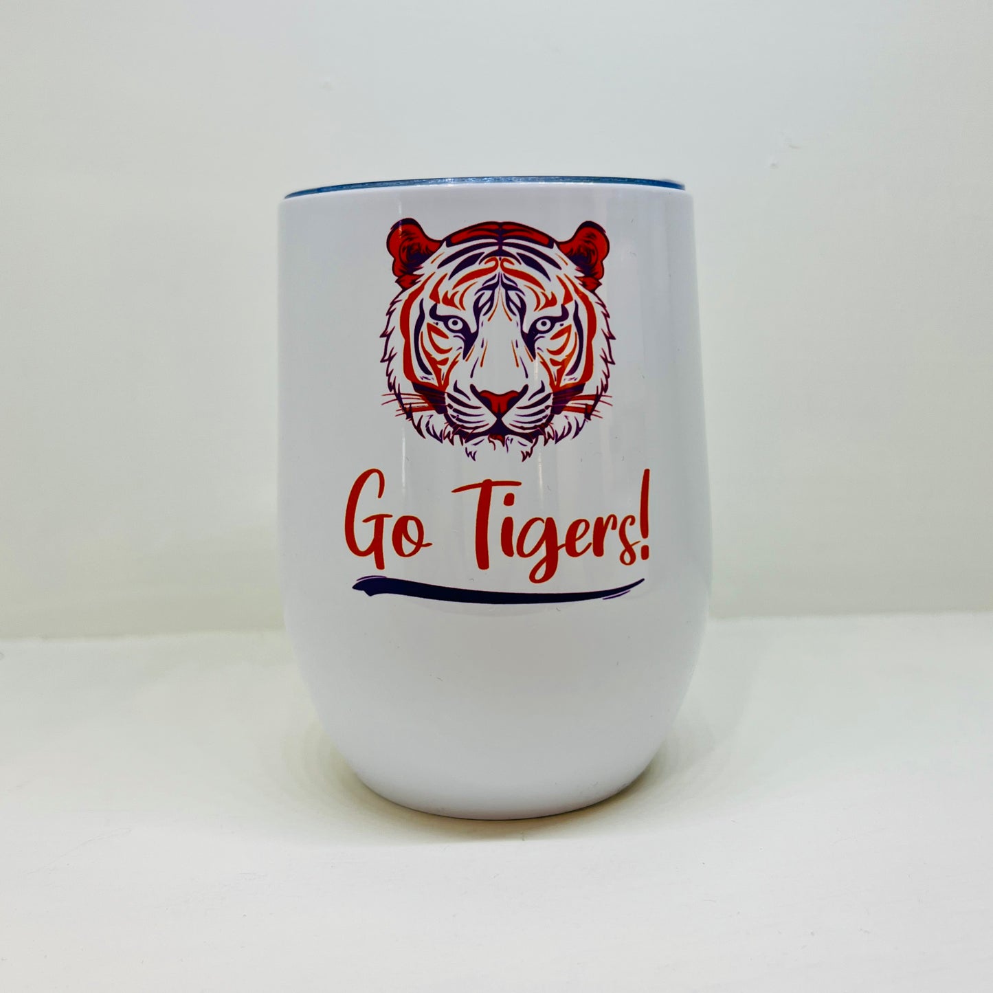 Let’s Go Tigers Wine Tumbler Tiger