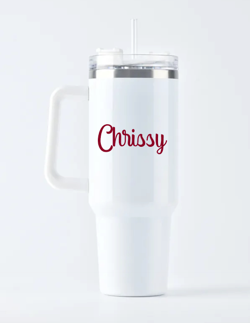 Wando Cheer  40oz Stanley Dupe
