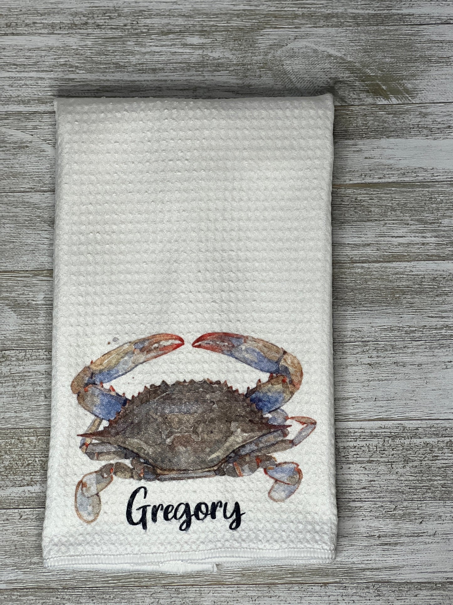 Blue Crab Towel