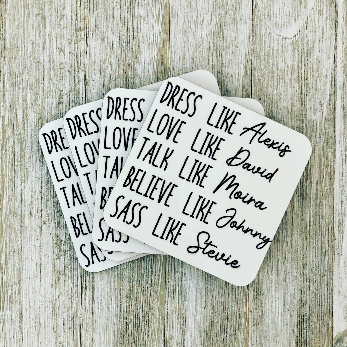 Schitt's Creek Coasters
