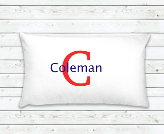 Monogram Pillowcase