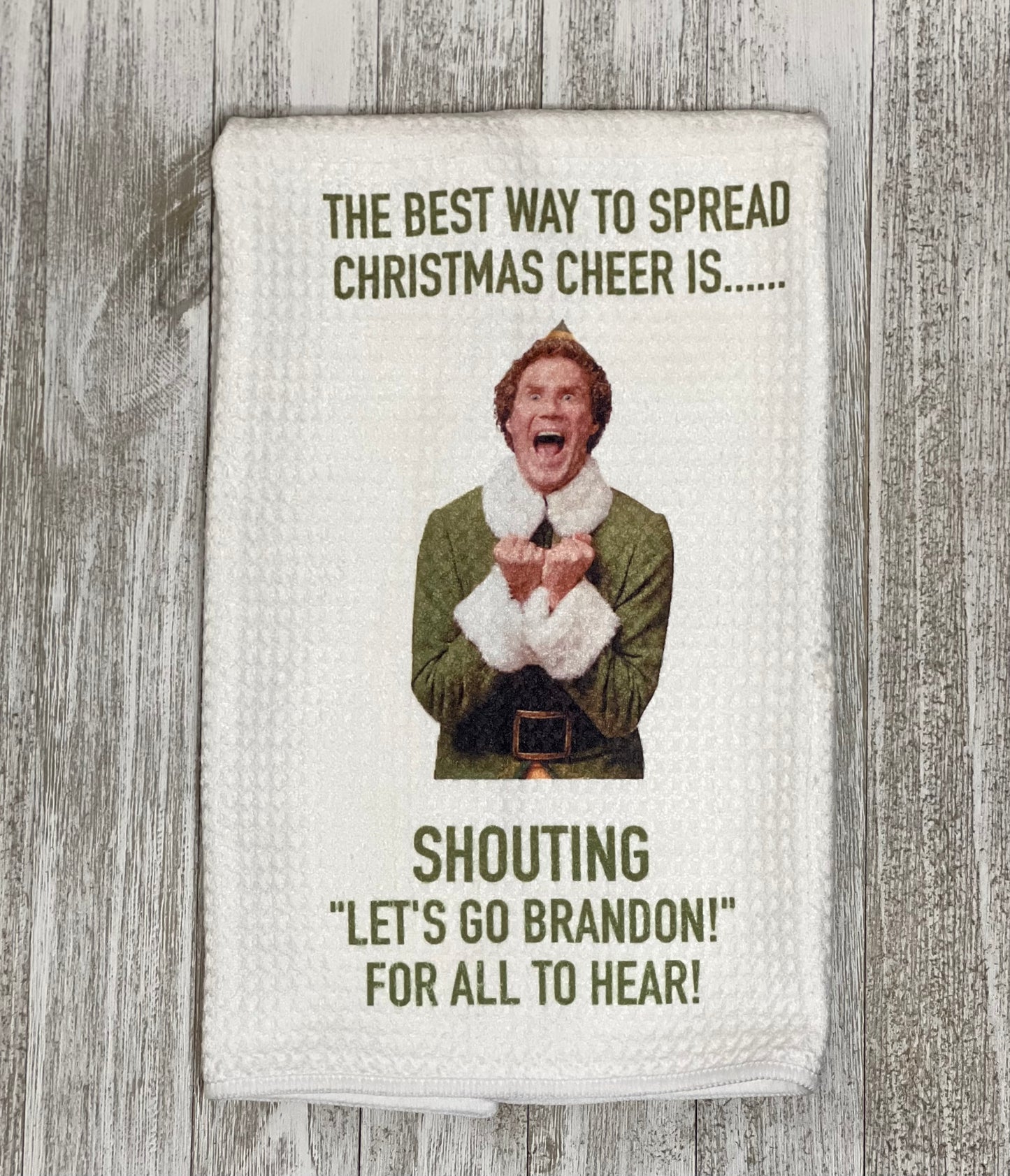 Let's Go Brandon Elf