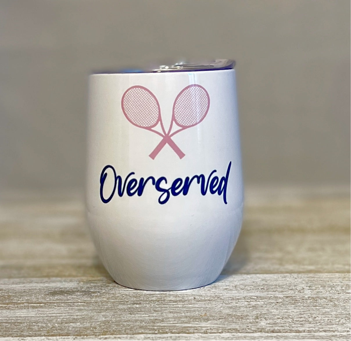 Tennis Wine Tumbler