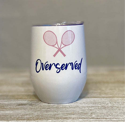 Tennis Wine Tumbler