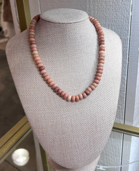 Natural Candy Bead Necklace