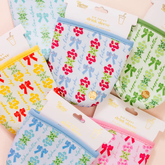 Sorority Sip Savvy Drink Sleeve