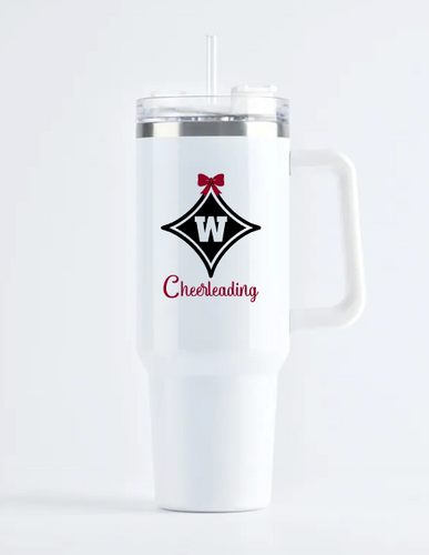 Wando Cheer  40oz Stanley Dupe