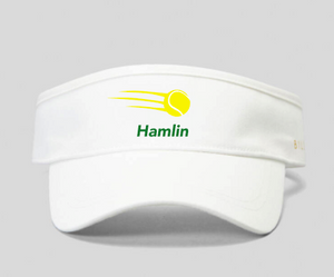 Hamlin Tennis Visor - choose logo