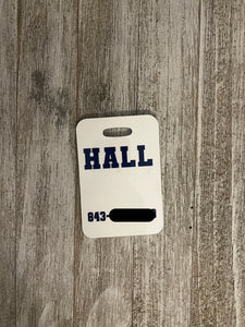 Custom Sport Bag Tags - Choose from Options  Or Contact for custom!