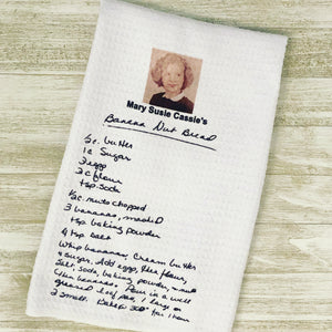 Recipe Towel - Please see description