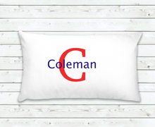 Load image into Gallery viewer, Monogram Pillowcase