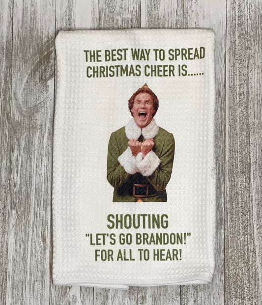 Let's Go Brandon Elf