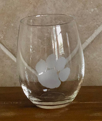 Favorite Team Stemless Wine Glasses