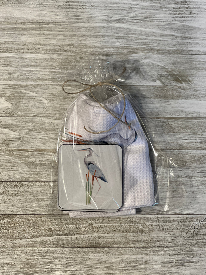 Blue Heron Gift Set