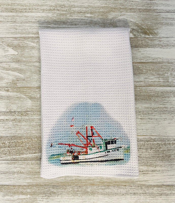 Shrimp Boat Towel