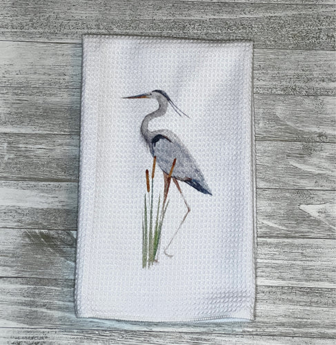 Great Blue Heron Towel