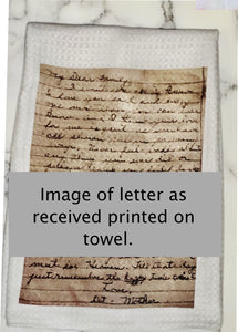 Recipe Towel - Please see description