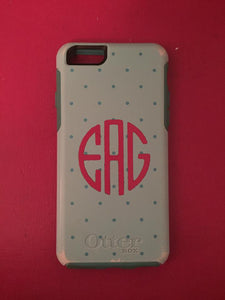 Monogram Decal Sheet